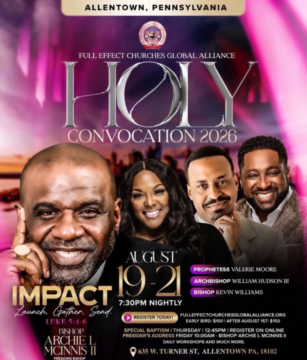 Full Effect Churches Global Alliance for Holy Convocation 2026