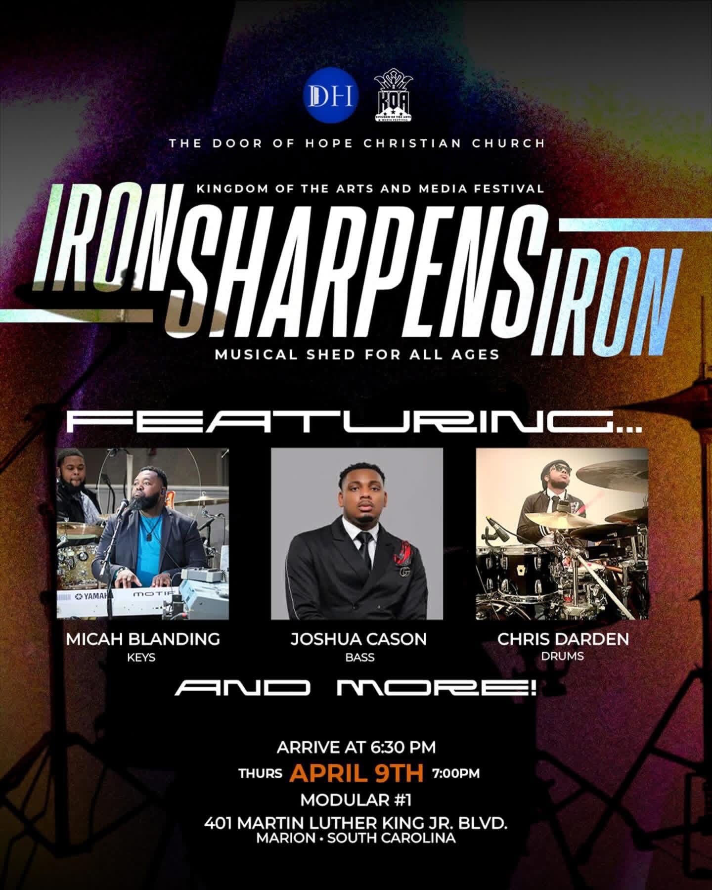 Iron sharpens iron 