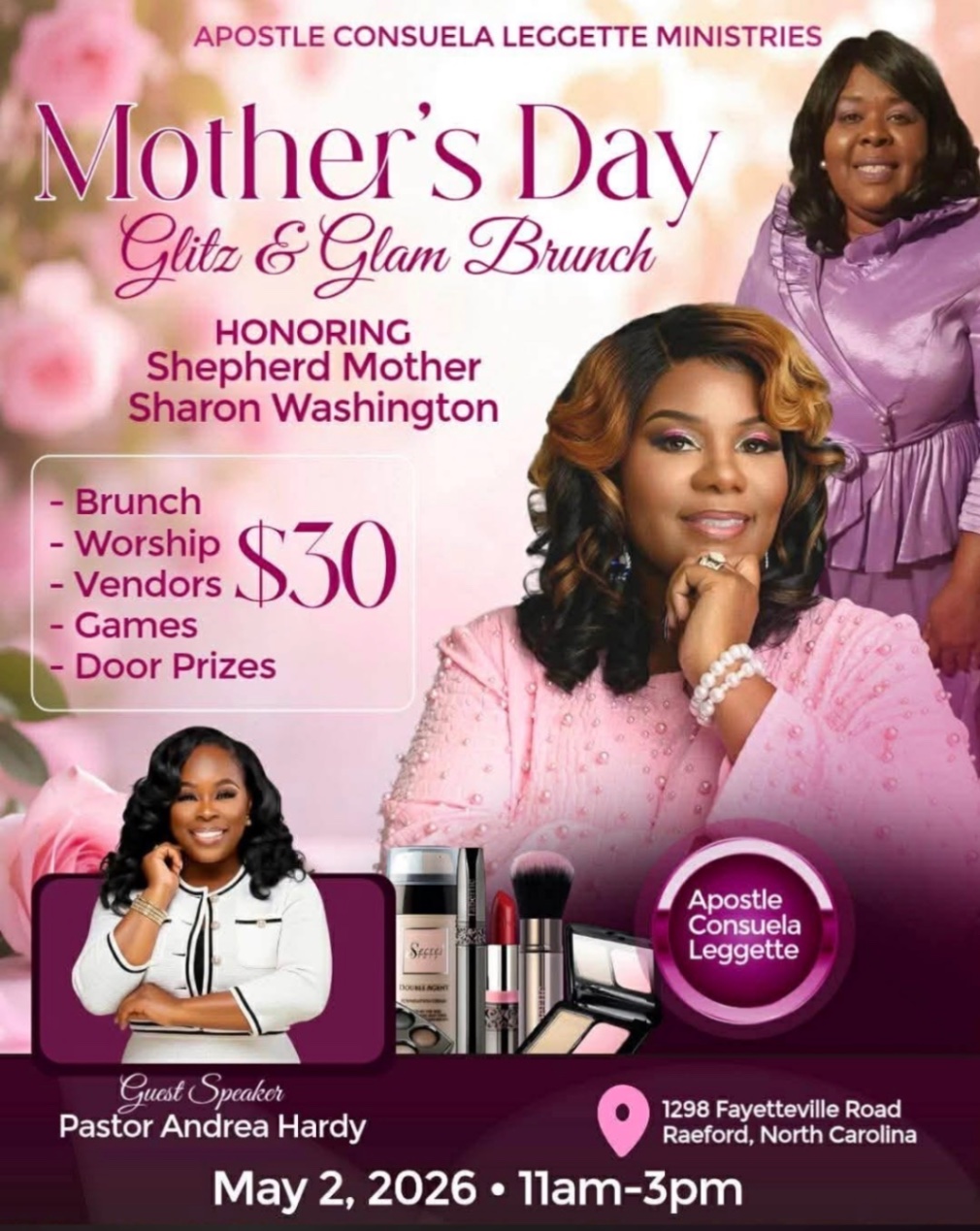 Mother’s Day glitz and glam brunch 